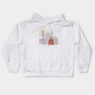 Innsbruck skyline poster Kids Hoodie